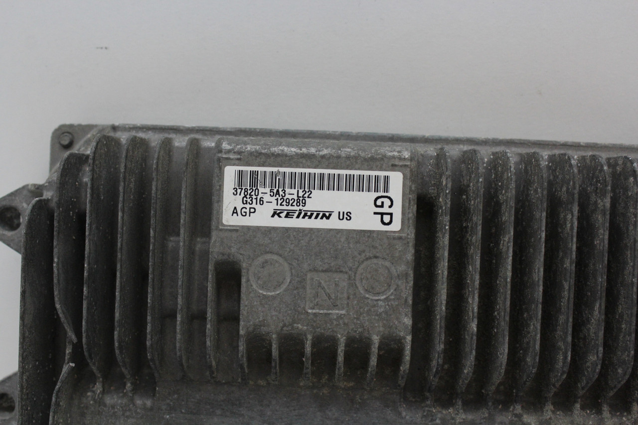 14 2014 Honda Accord 37820-5A3-L22 Computer Engine Control ECU ECM EBX Module