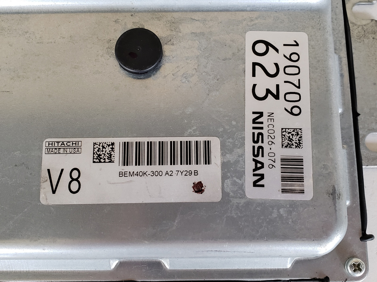 2018 Nissan Altima BEM40K-300 A2 Computer Engine Control ECU ECM EBX Module