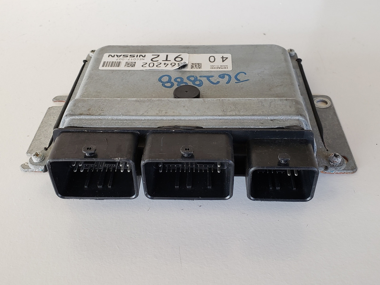 2015-2016 Pathfinder NEC017-007 Computer Brain Engine Control ECU ECM EBX Module