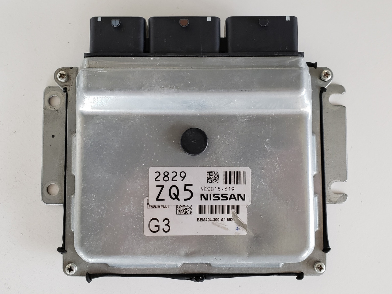 2013-2015 Sentra NEC015-619 Computer Brain Engine Control ECU ECM EBX Module