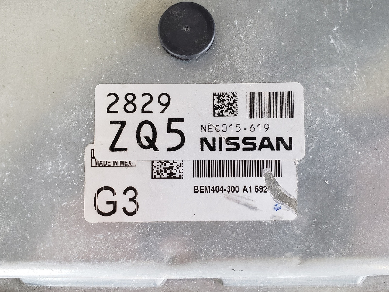 2013-2015 Sentra NEC015-619 Computer Brain Engine Control ECU ECM EBX Module