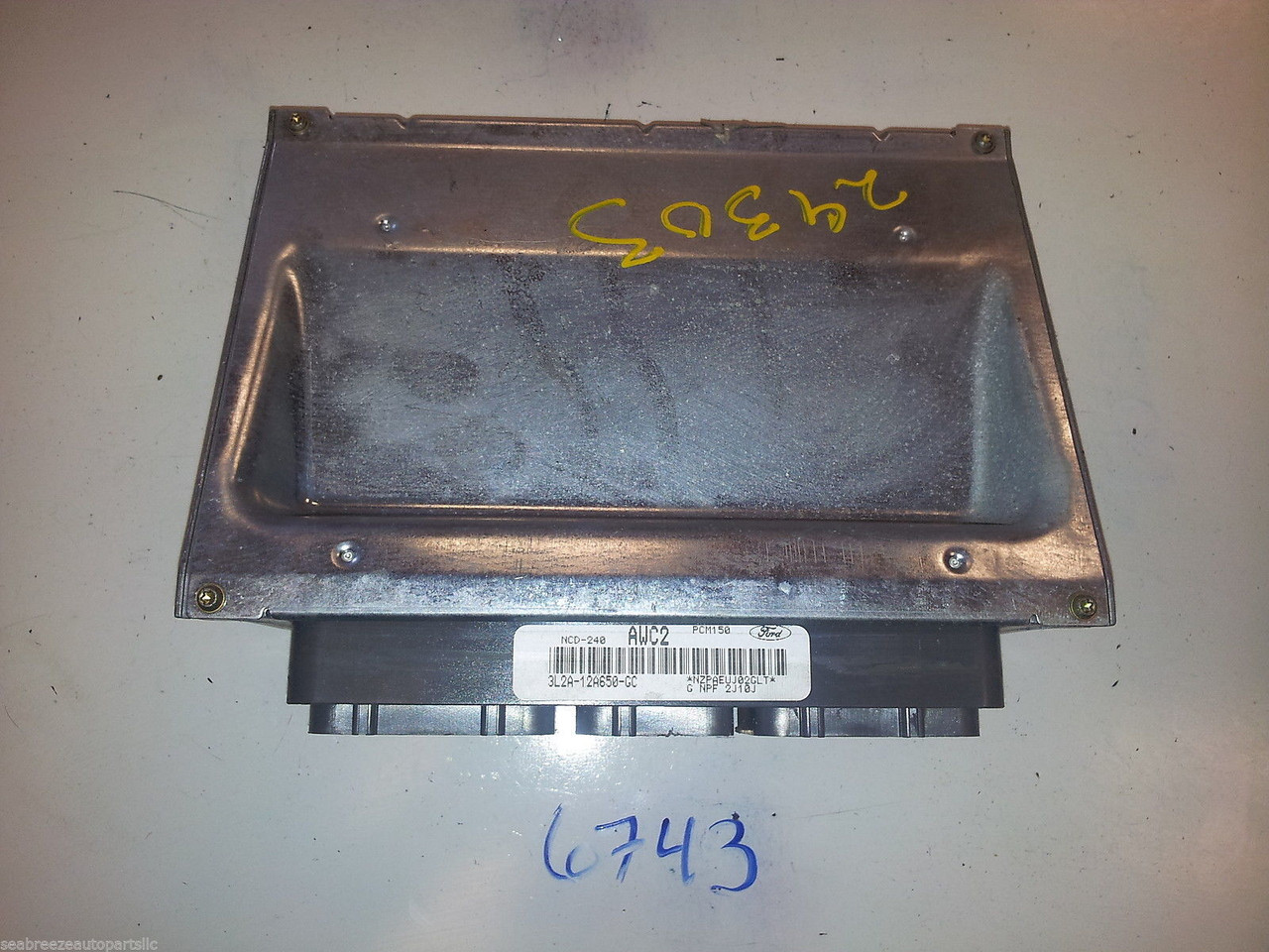 2003 03 EXPLORER MOUNTAINEER 4.0L COMPUTER BRAIN ENGINE CONTROL ECU ECM MODULE