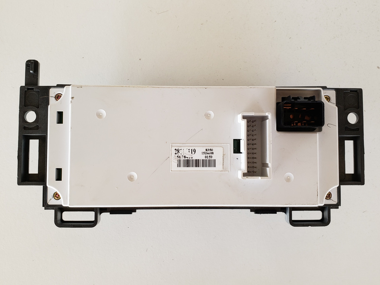 08-12 Chevy Malibu 25878418 Climate Control Panel Temperature Unit A/C Heater