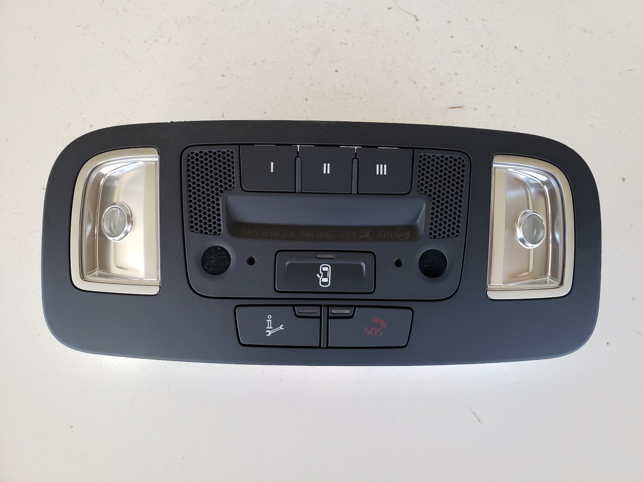 10-17 Audi S5 Convertible Overhead Over Head Console Control Unit