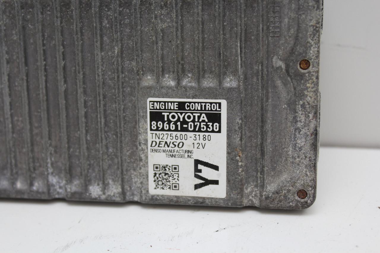 15 Toyota Avalon 89661-07530 Computer Brain Engine Control ECU ECM EBX Module