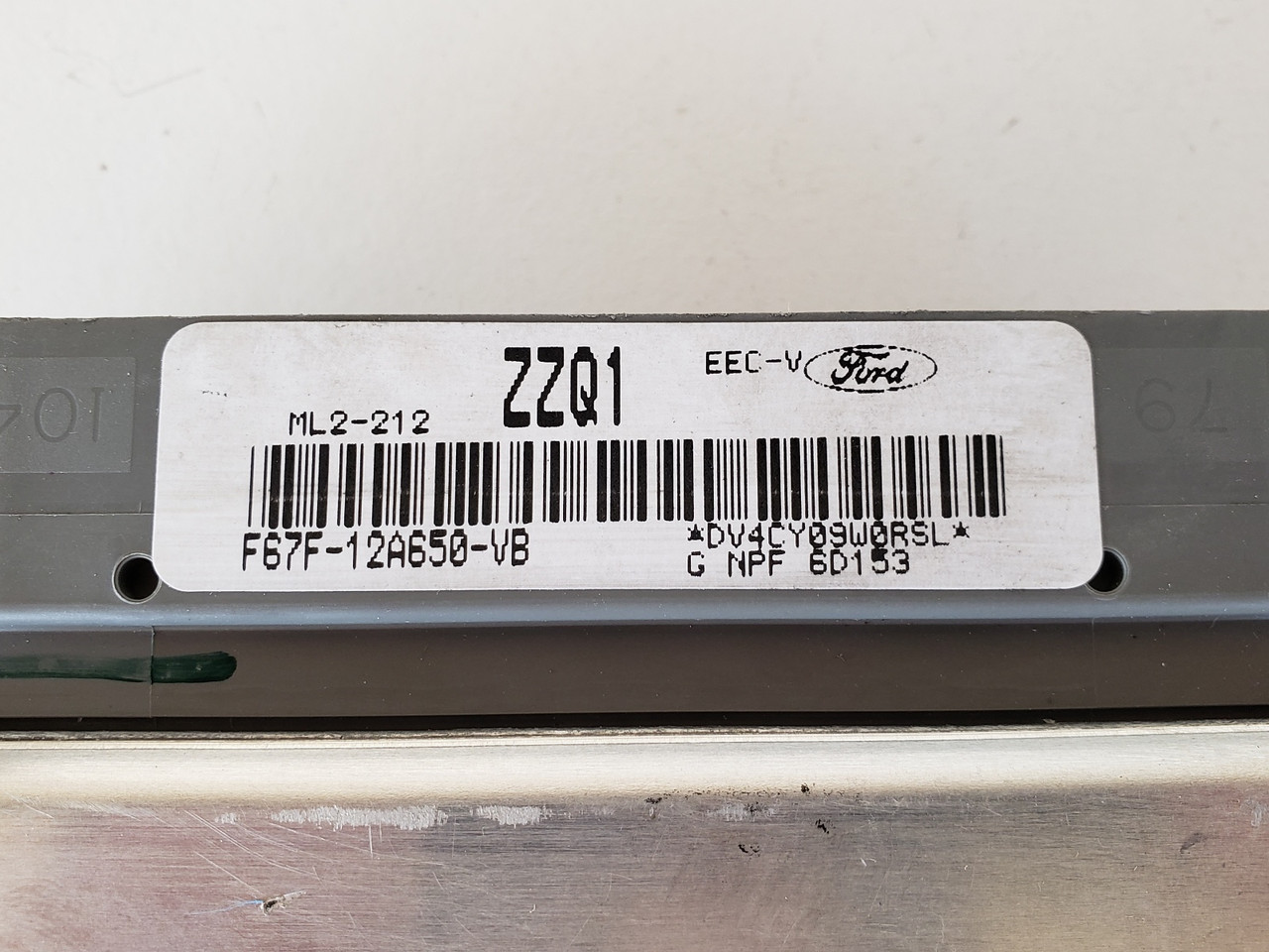 1995-1997 B-2300 F67F-12A650-VB Computer Brain Engine Control ECU ECM EBX Module