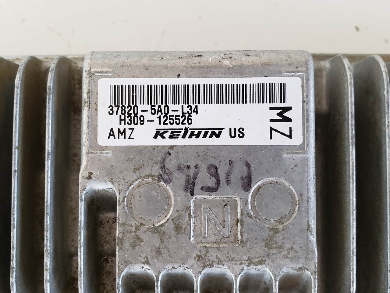 2016-2017 Accord 37820-5A0-L34 Computer Brain Engine Control ECU ECM EBX Module