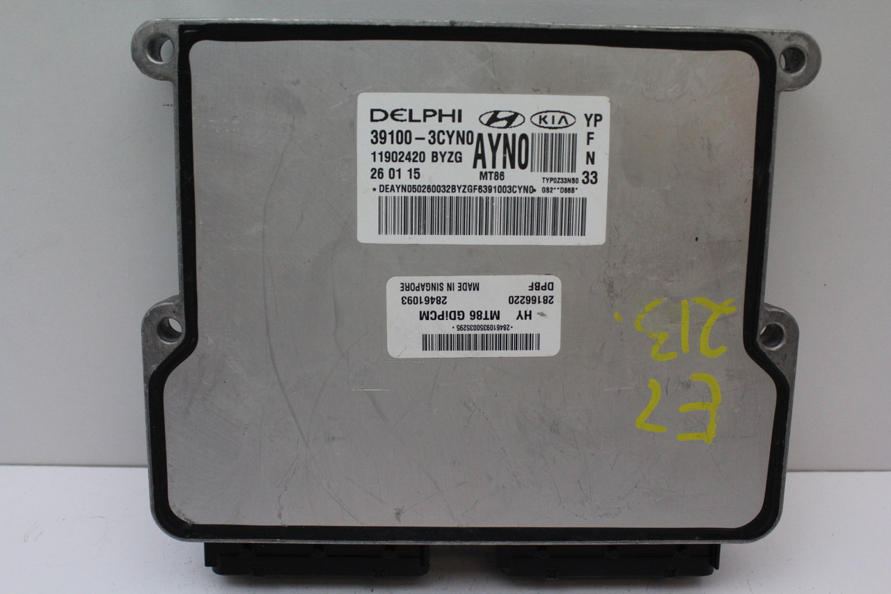 2015 15 Kia Sedona 39100-3CYN0 Computer Brain Engine Control ECU ECM EBX Module