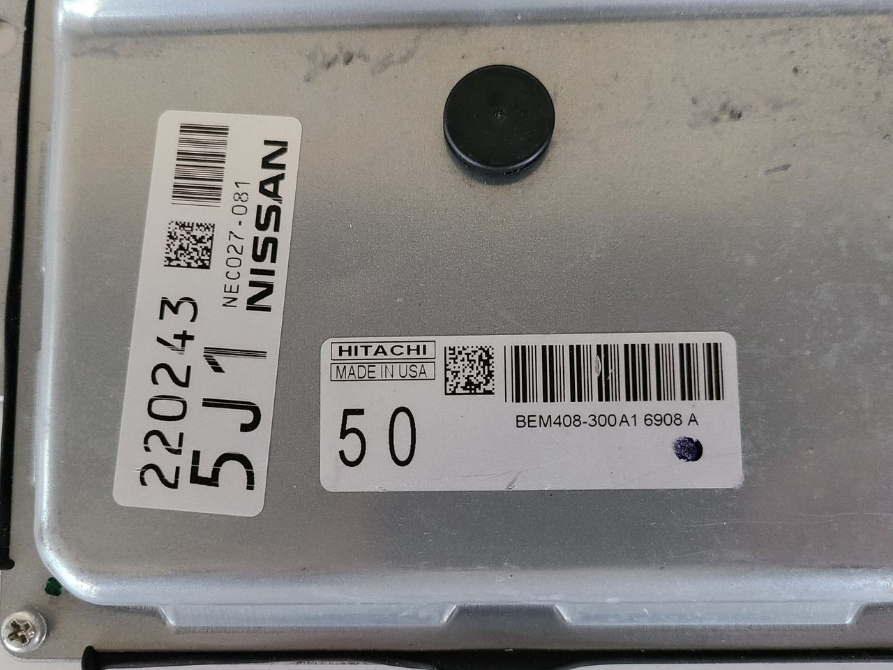 2016-2017 Altima NEC027-081 Computer Brain Engine Control ECU ECM EBX Module