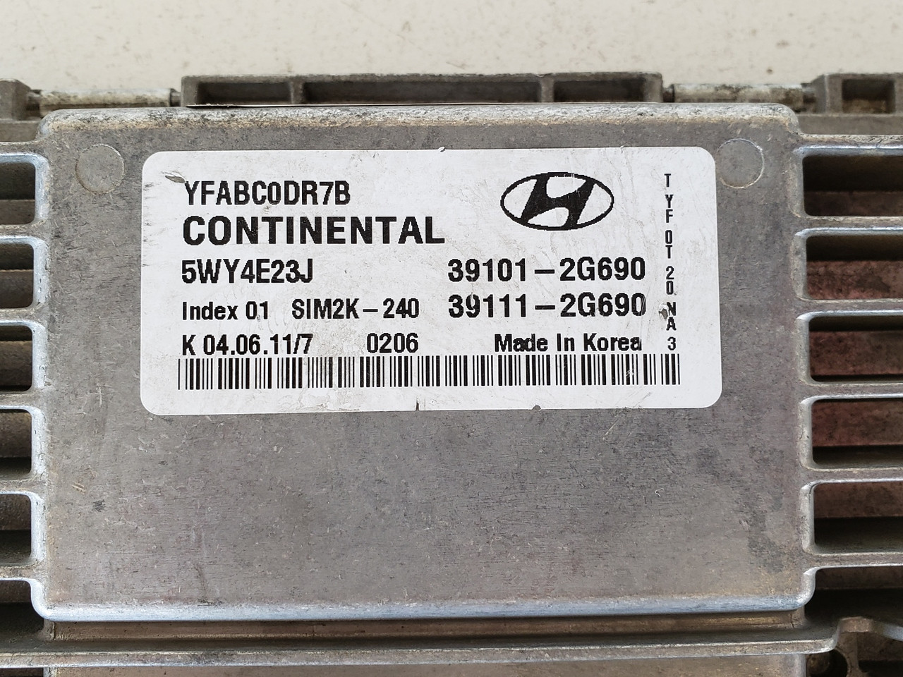 お手軽価格で贈りやすい 39111-2G690 Sonata 2011-2014 Computer Control Engine Brain バッグ