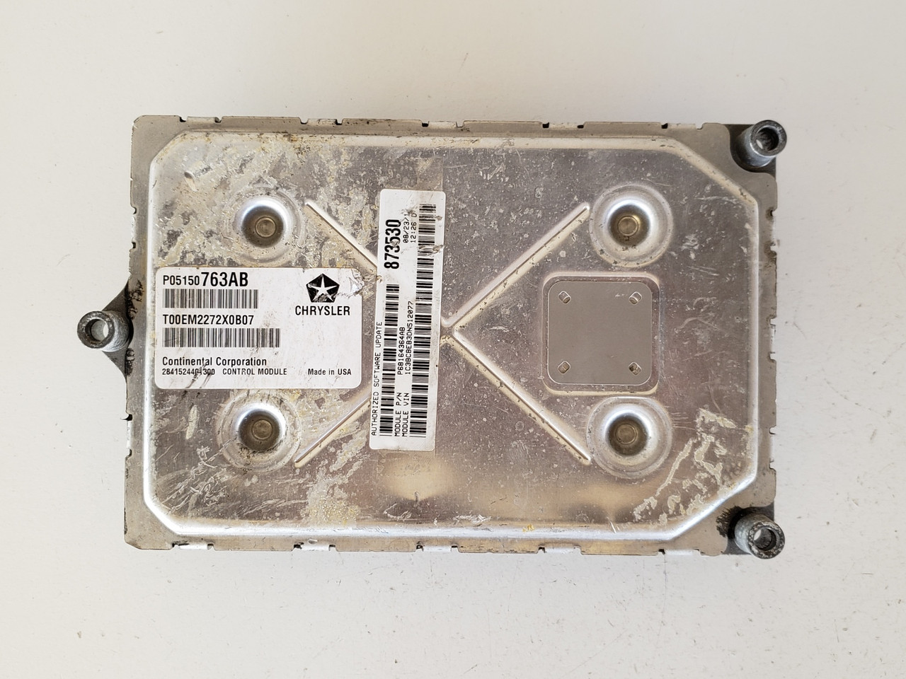 2013 Dodge Avenger P68164364AB Computer Brain Engine Control ECU ECM EBX Module