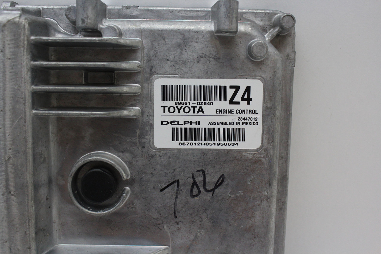 15 2015 Toyota Corolla 1.8L 89661-0Z640 Computer Engine Control ECU ECM Module