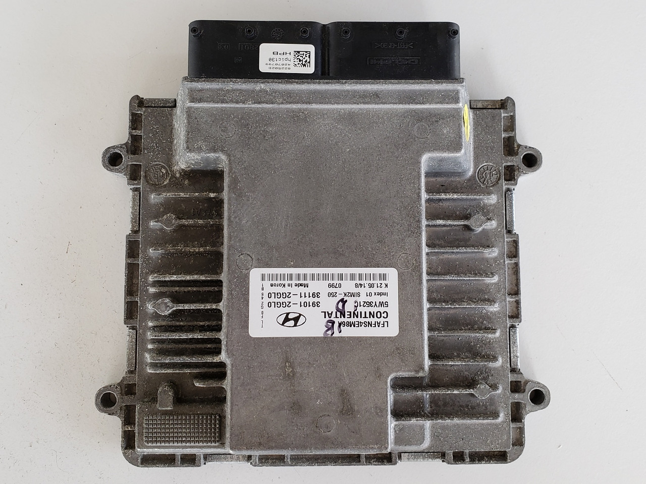 2015-2017 Sonata 39111-2GGL0 Computer Brain Engine Control ECU ECM EBX Module