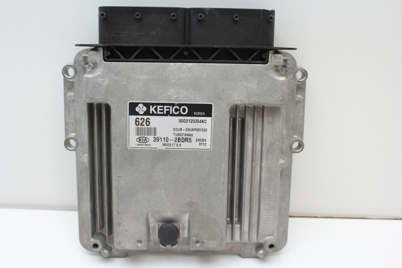 14 15 Kia Rio 39110-2BDR5 Computer Brain Engine Control ECU ECM EBX Module