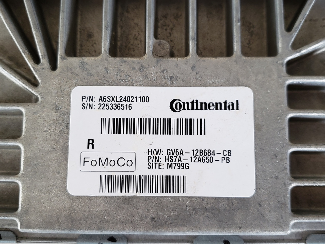 2017 Ford Fusion HS7A-12A650-PB Computer Brain Engine Control ECU ECM EBX Module