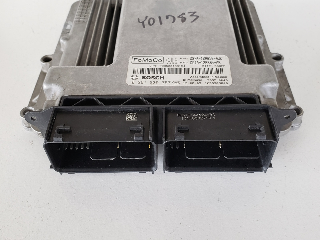 2013 Fusion DS7A-12A650-AJK Computer Brain Engine Control ECU ECM EBX Module