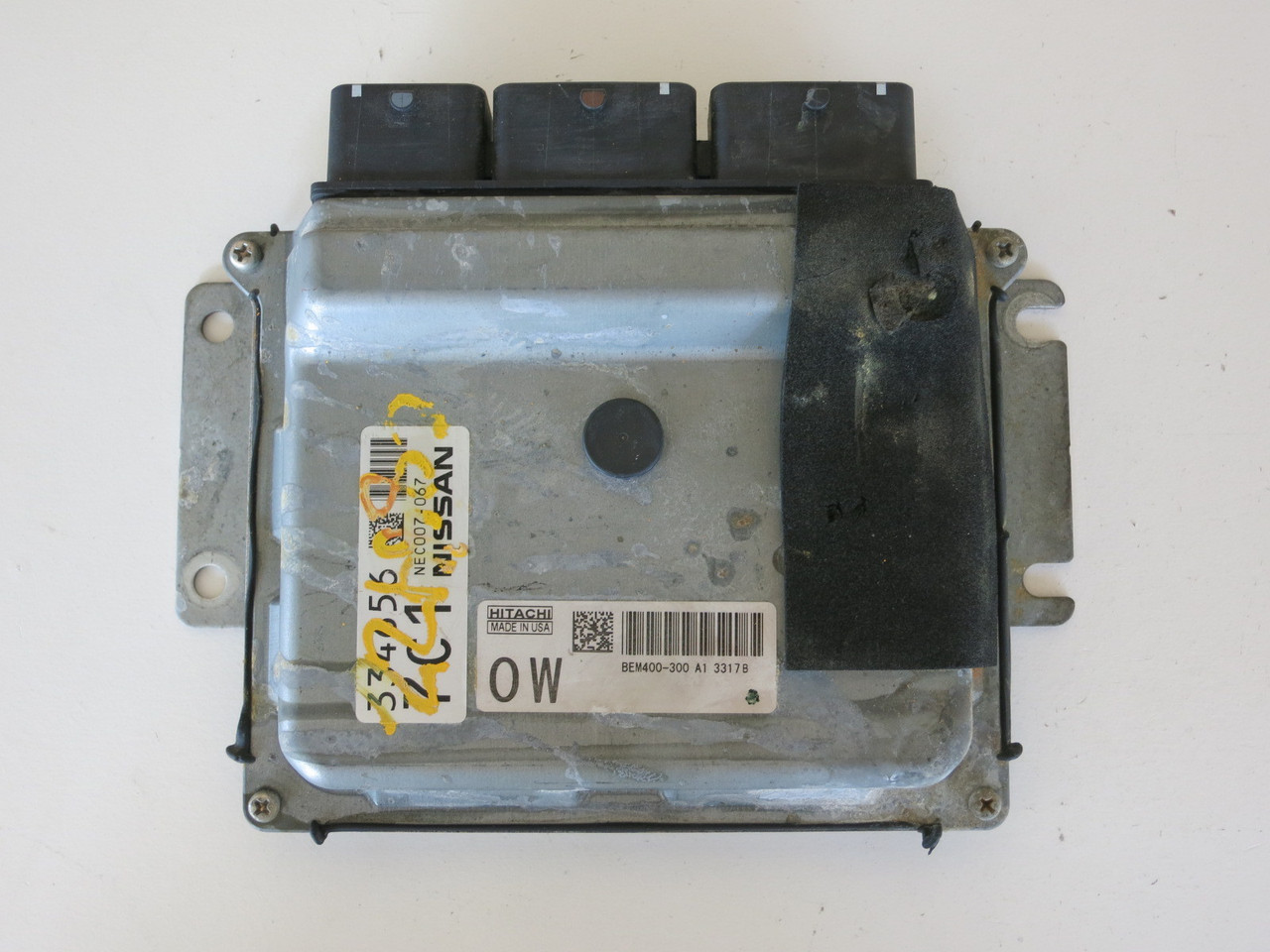 13 14 Nissan Altima NEC007-067 Computer Brain Engine Control ECU ECM EBX Module 13 14 Nissan Altima NEC007-067 Computer Brain Engine Control ECU ECM EBX Module