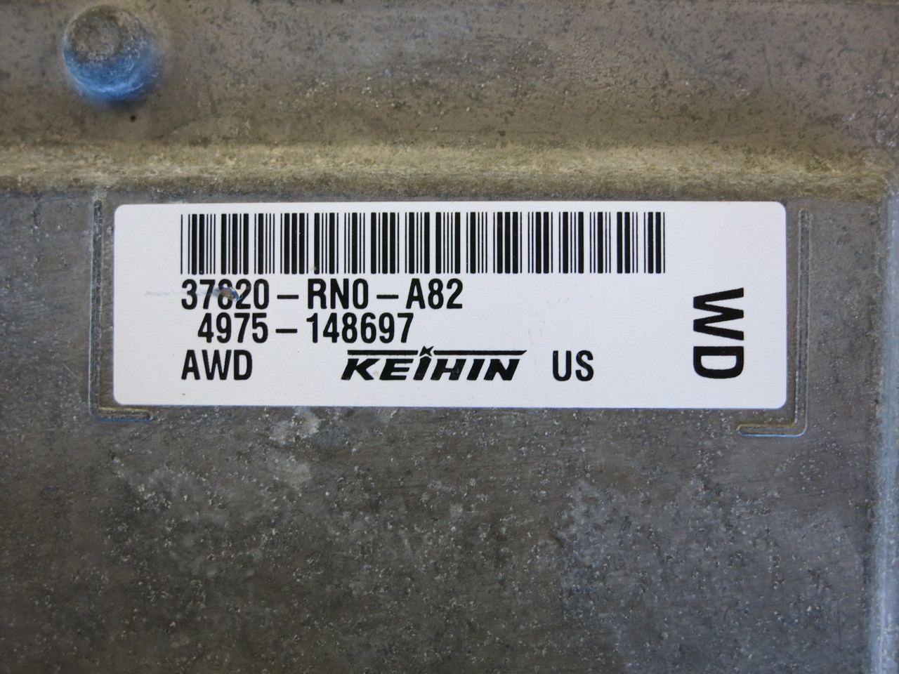 11 Honda Pilot 37820-RN0-A82 Computer Brain Engine Control ECU ECM EBX Module