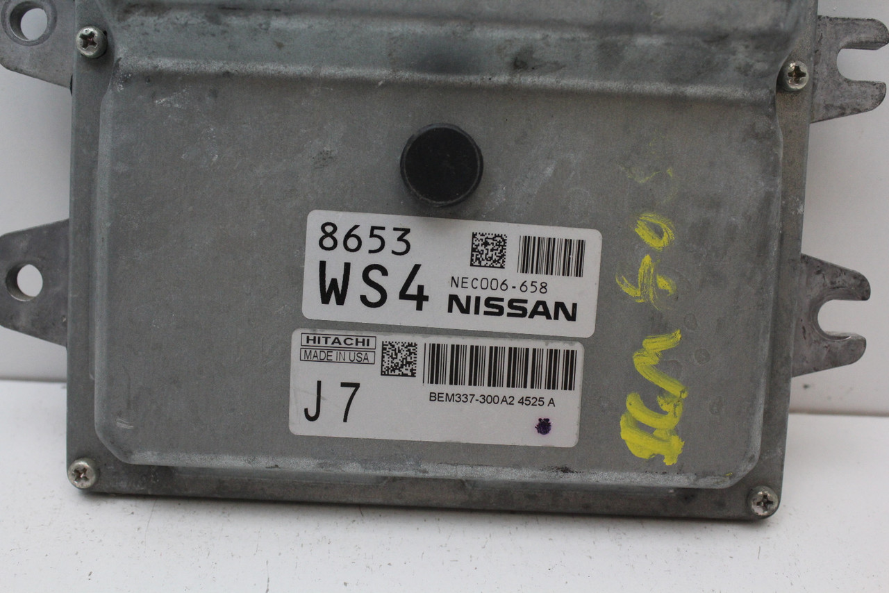 14-17 Nissan NV200 NEC006-658 Computer Brain Engine Control