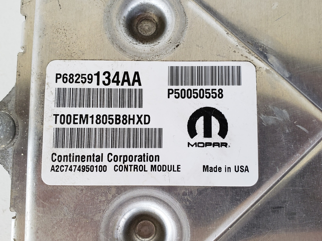 2013 Dodge Ram 1500 P68259134AA Computer Brain Engine