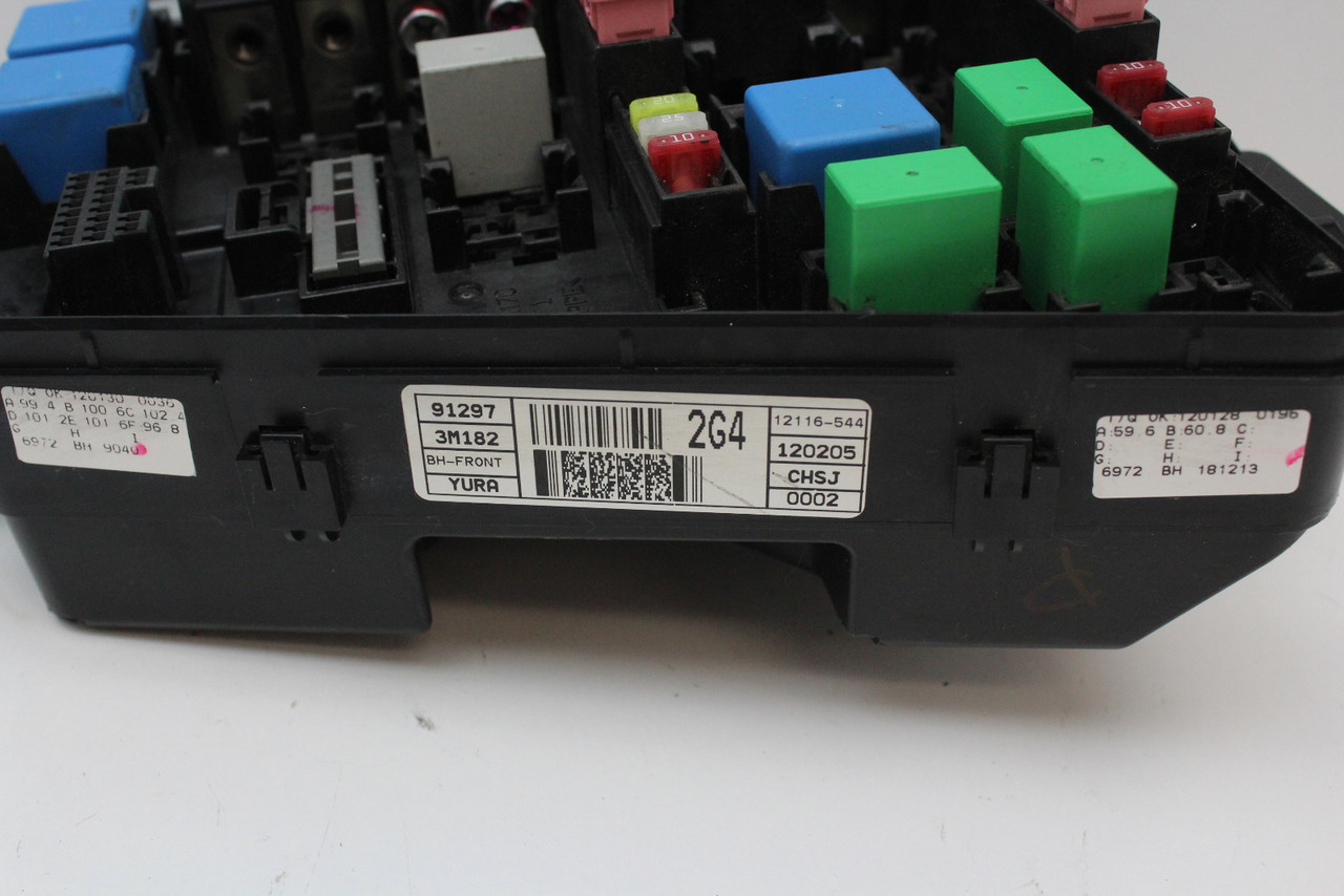 12 2012 Hyundai Genesisi 912973M182 Fusebox Fuse Box Relay Unit Module 12 2012 Hyundai Genesisi 912973M182 Fusebox Fuse Box Relay Unit Module