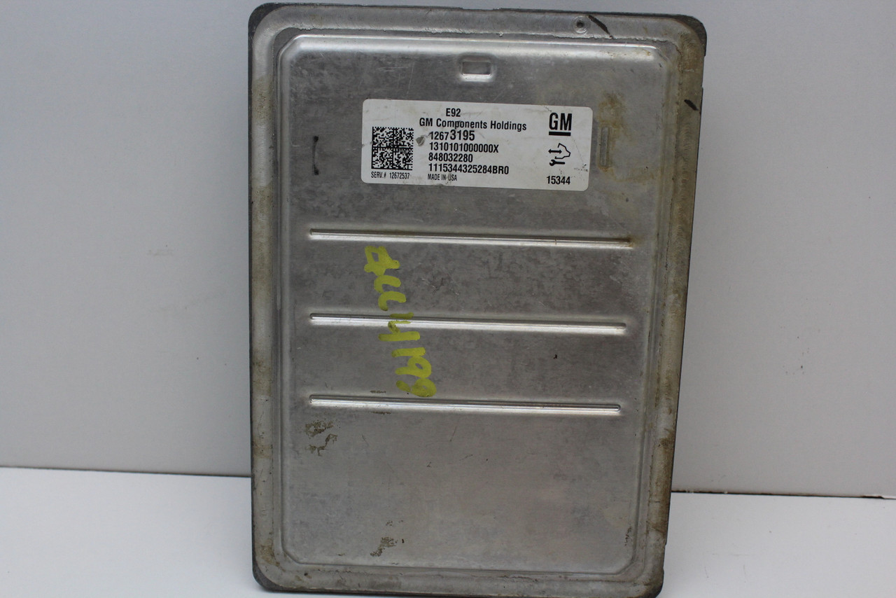 14-16 Chevrolet Silverado 1500 12672537 Computer Engine Control ECU ECM Module