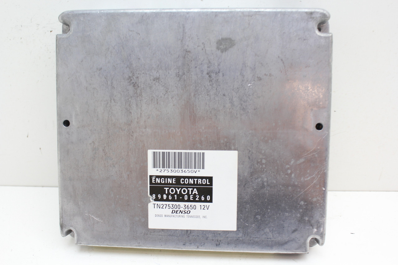 08 09 Lexus RX350 89661-0E260 Computer Brain Engine Control ECU ECM EBX Module