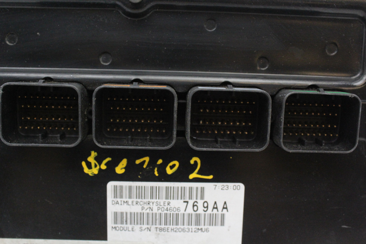 2004 04 Chrysler Concorde P04896511AB Computer Engine Control ECU ECM Module 2004 04 Chrysler Concorde P04896511AB Computer Engine Control ECU ECM Module