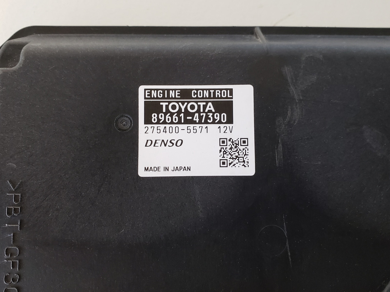 2011 Toyota Prius 89661-47390 Computer Brain Engine Control ECU ECM EBX Module