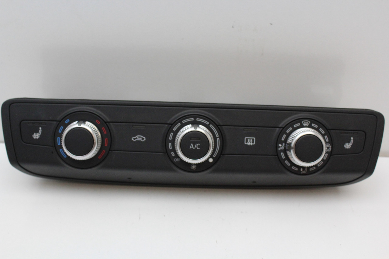 15 16 17 Audi A3 8V0820047E Climate Control Panel Temperature Unit A/C Heater 15 16 17 Audi A3 8V0820047E Climate Control Panel Temperature Unit A/C Heater