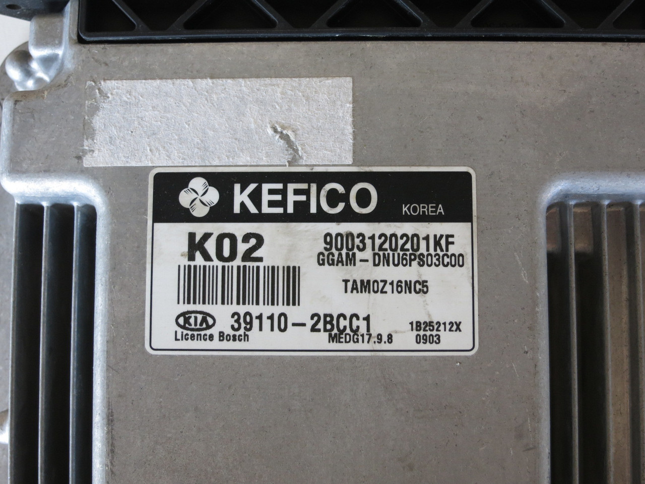 13 Kia Soul 39110-2BCC1 Computer Brain Engine Control ECU ECM EBX Module