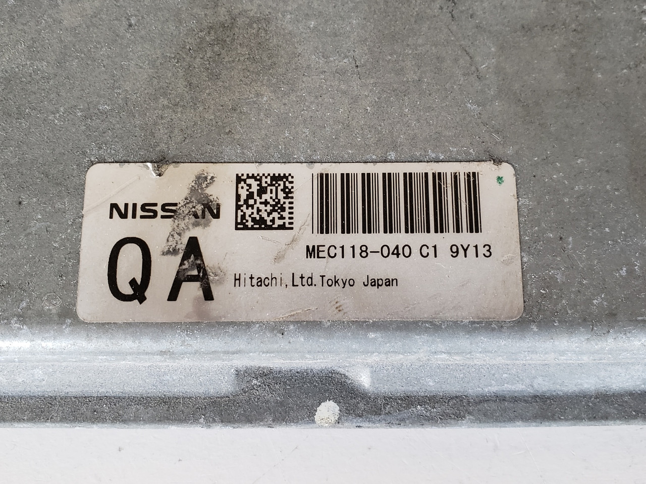 2010 Murano MEC118-040 C1 Computer Brain Engine Control ECU ECM EBX Module 2010 Murano MEC118-040 C1 Computer Brain Engine Control ECU ECM EBX Module