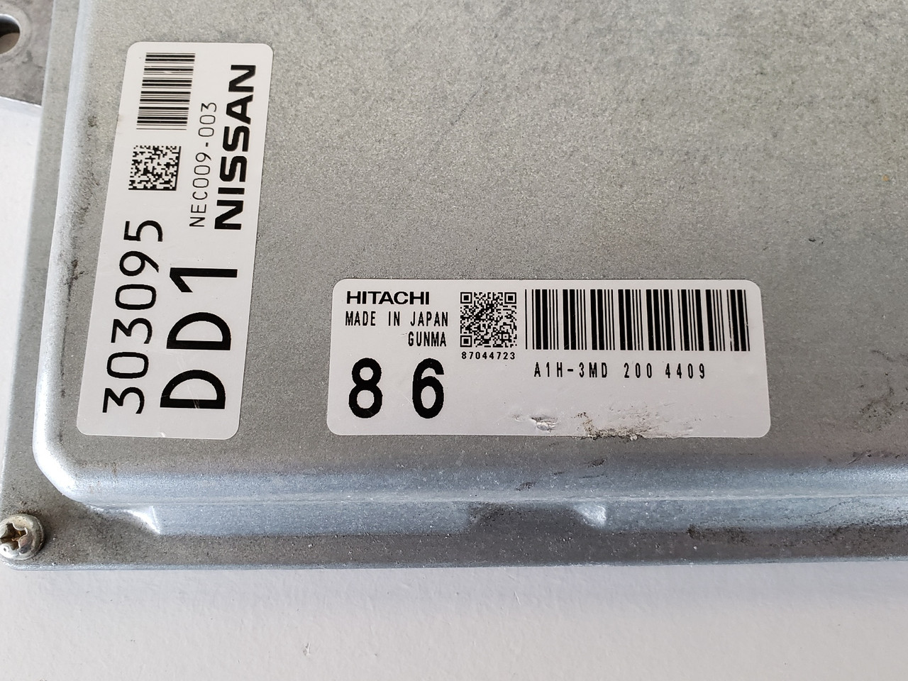 2012-2014 Nissan Maxima A1H 3MD Computer Brain Engine Control ECU ECM EBX Module