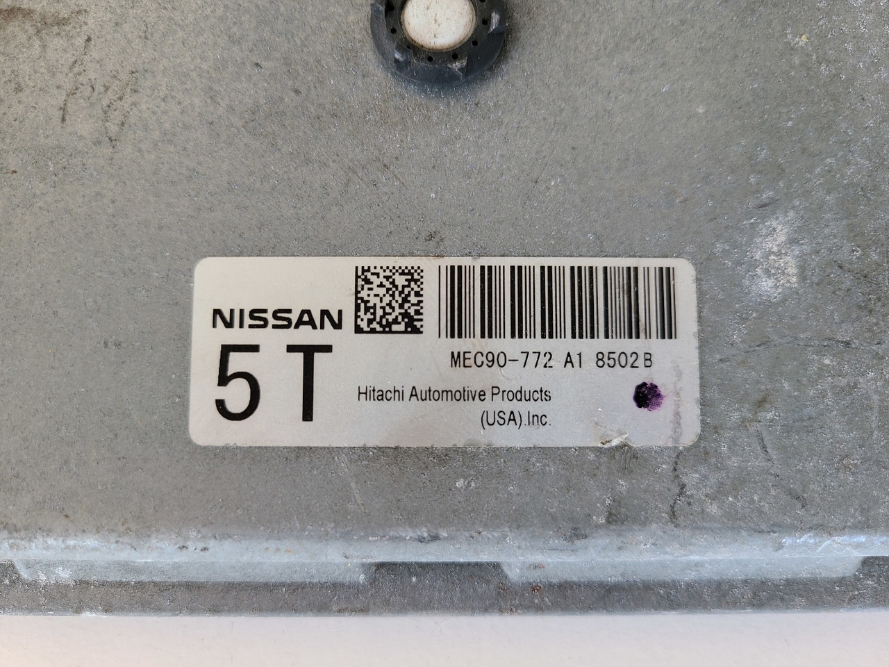 2008 Sentra MEC90-772 A1 Computer Brain Engine Control ECU ECM EBX Module