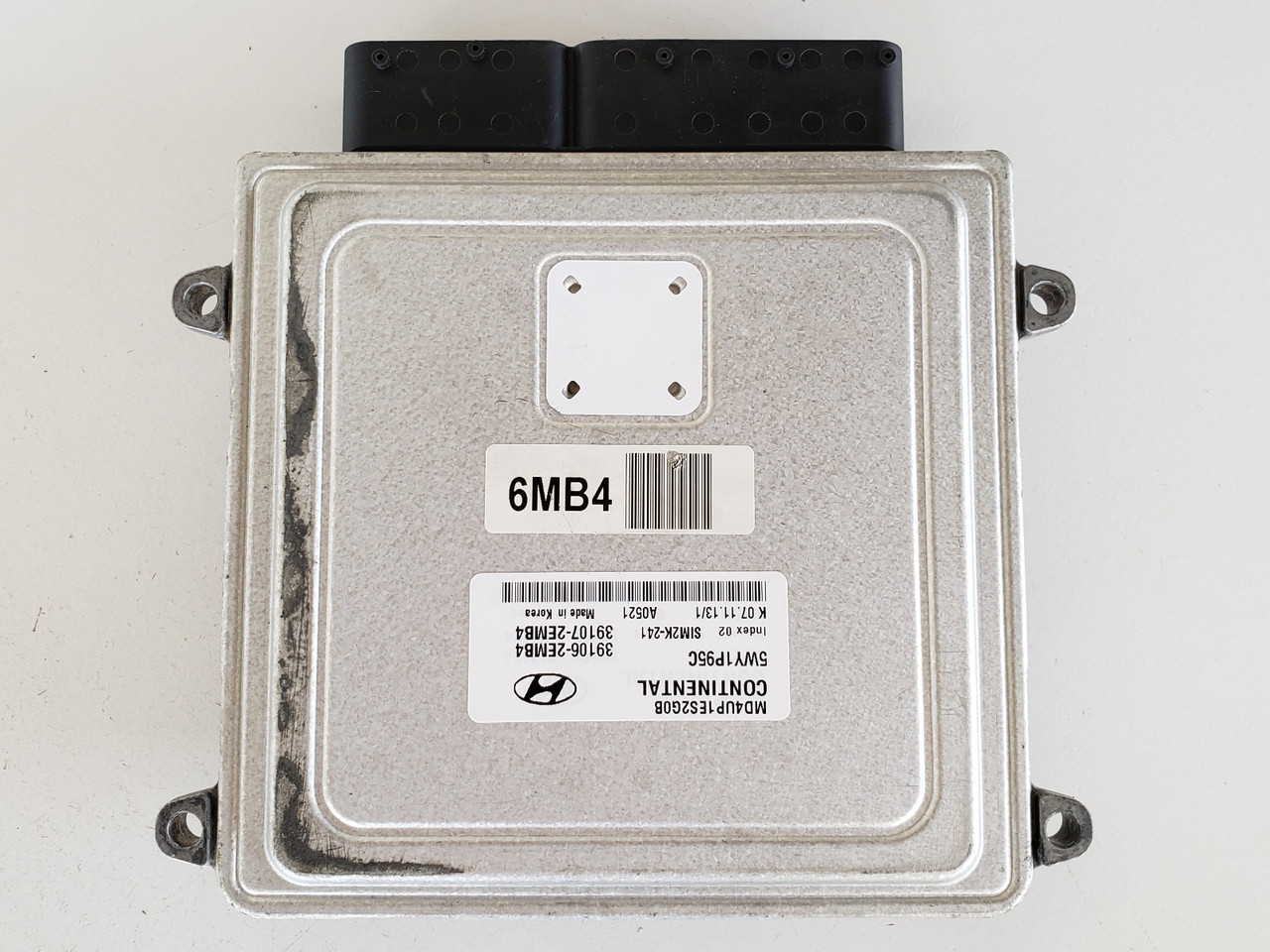 2014-2016 Elantra 39107-2EMB4 Computer Brain Engine Control ECU ECM EBX Module