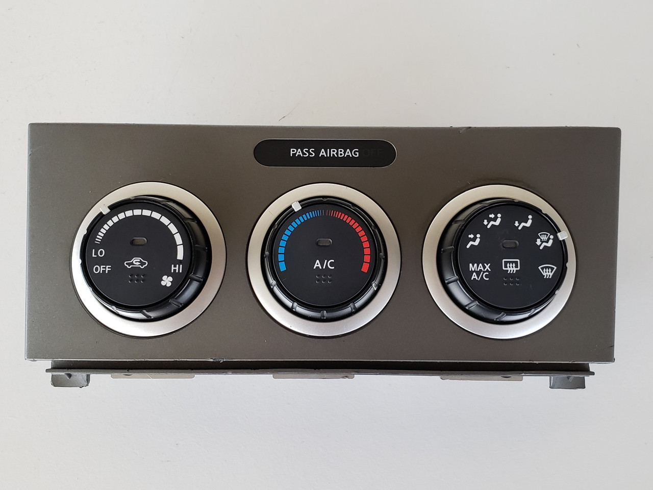 07-09 Sentra 27500 ET00A Climate Control Panel Temperature Unit A/C Heater