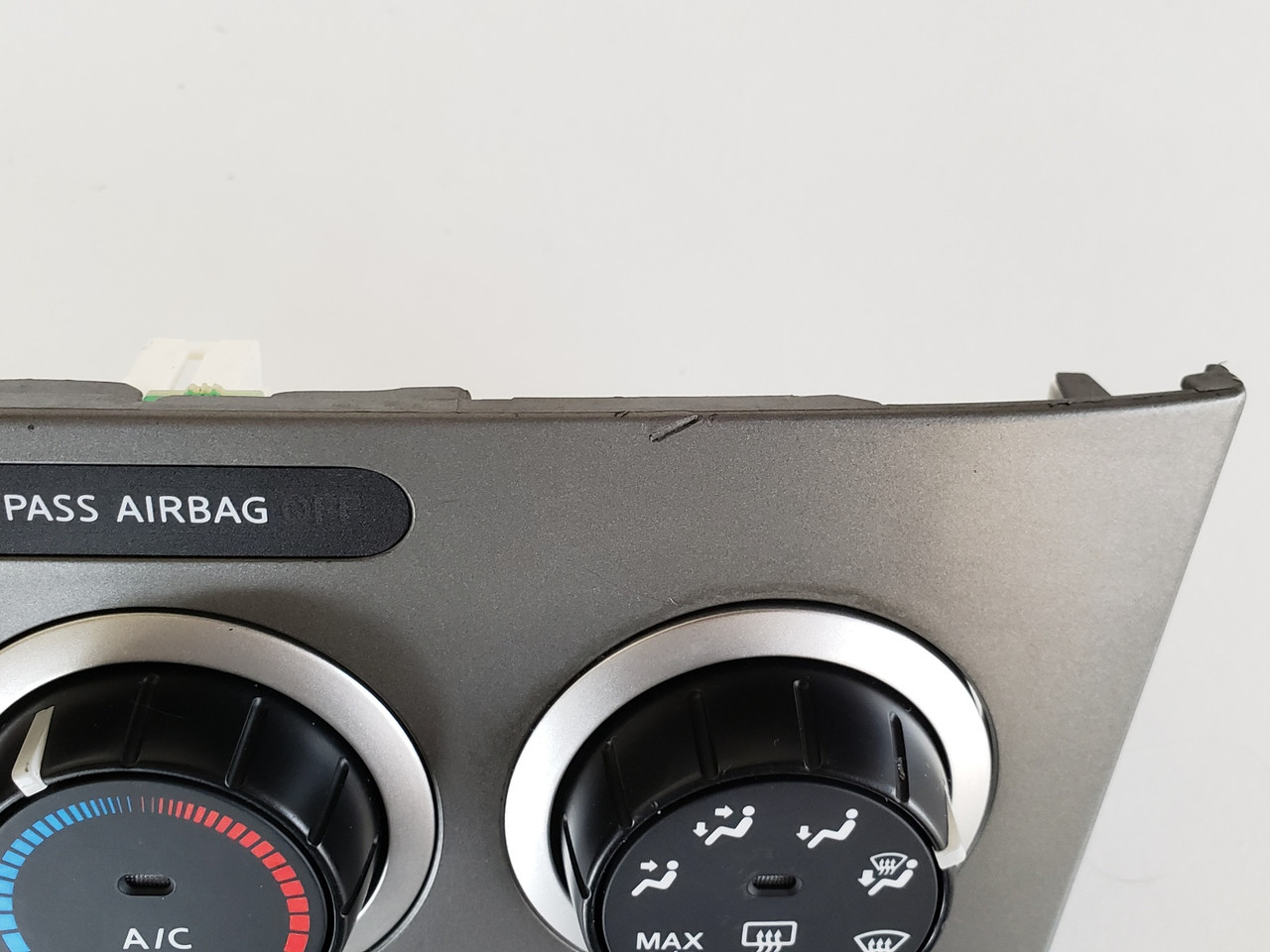 07-09 Sentra 27500 ET00A Climate Control Panel Temperature Unit A/C Heater