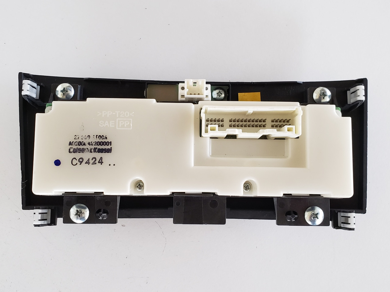 07-09 Sentra 27500 ET00A Climate Control Panel Temperature Unit A/C Heater