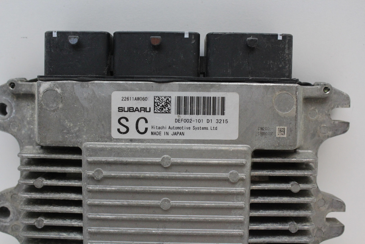 2014 14 Subaru Forester DEF002-101 D1 Computer Engine Control ECU ECM EBX Module