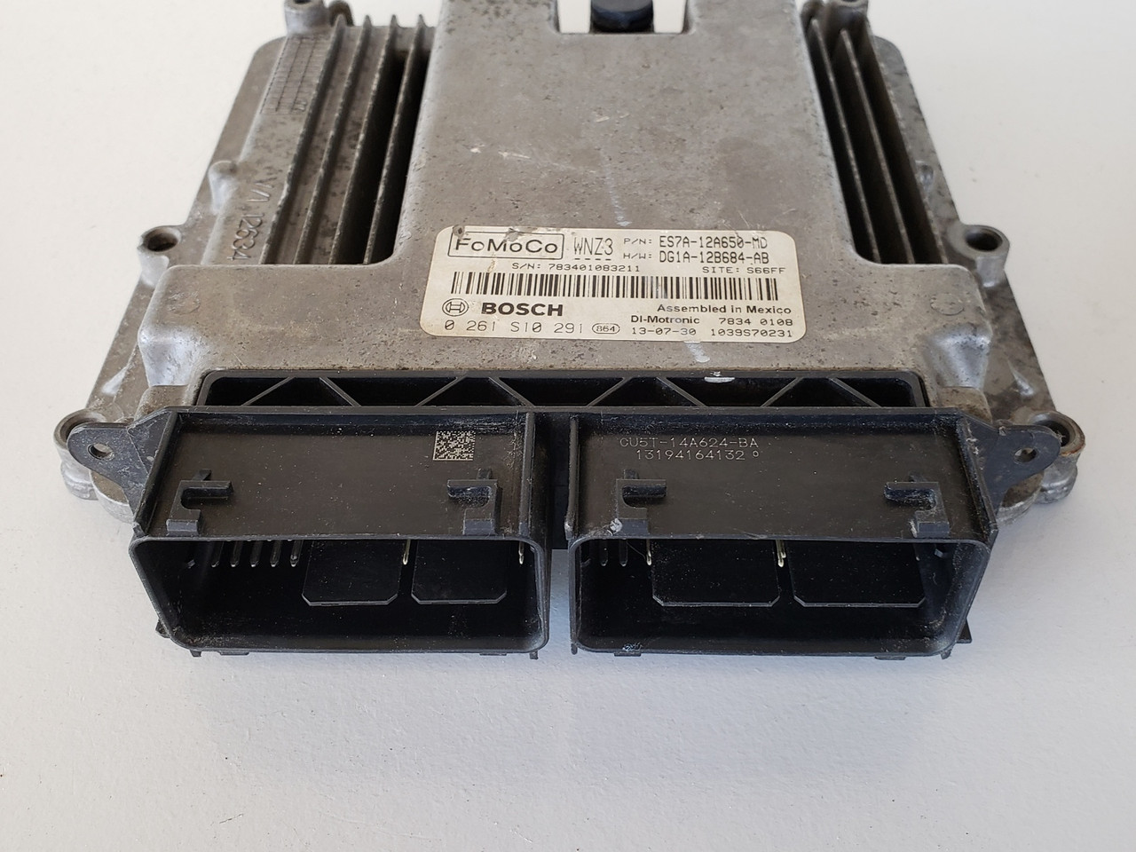 2014 Ford Fusion ES7A-12A650-MD Computer Brain Engine Control ECU ECM EBX Module
