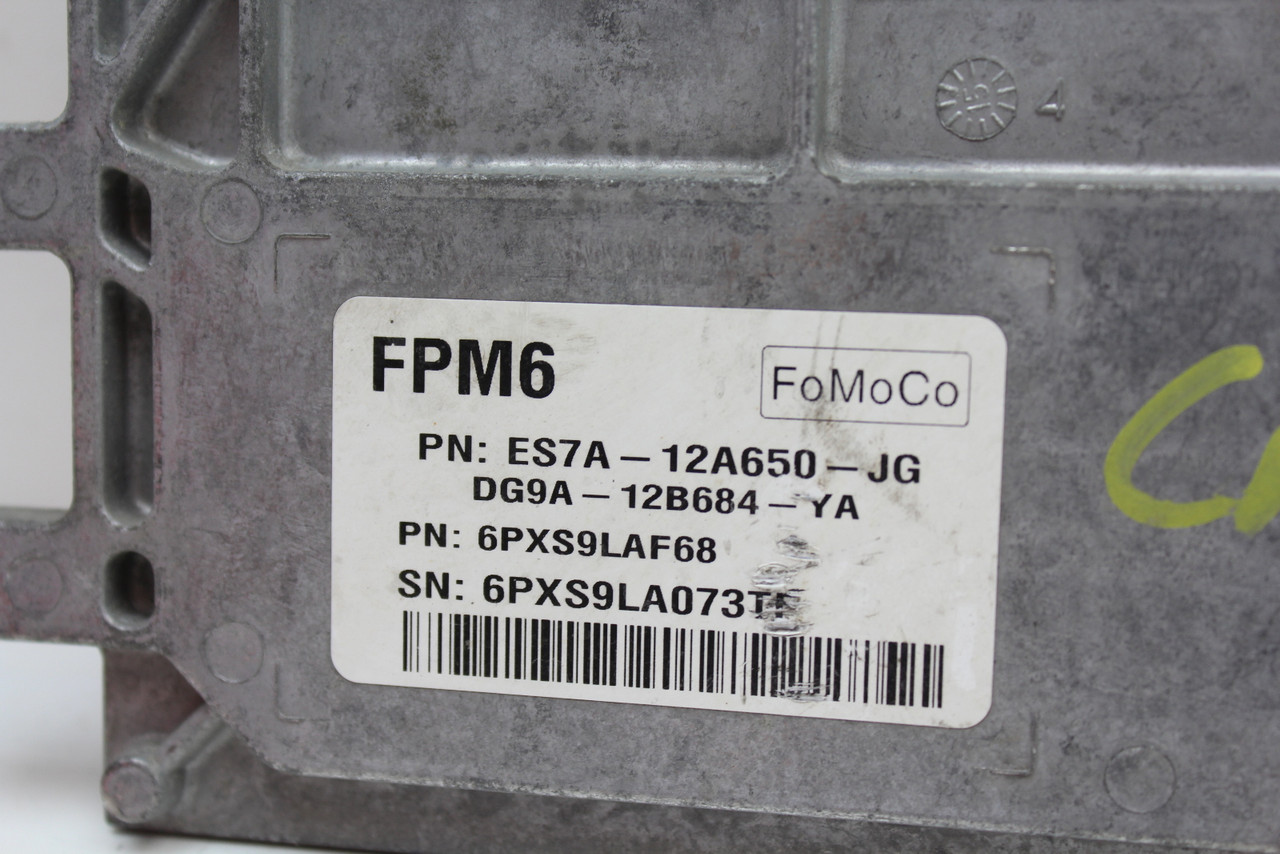 14 15 16 Fusion ES7A-12A650-JG Computer Brain Engine Control ECU ECM EBX Module