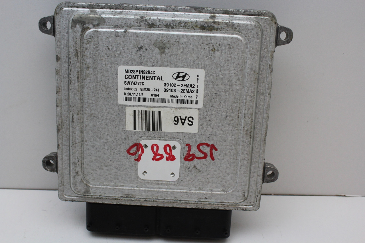 11-13 Hyundai Elantra 39103-2EMA2 Computer Engine Control ECU ECM EBX Module