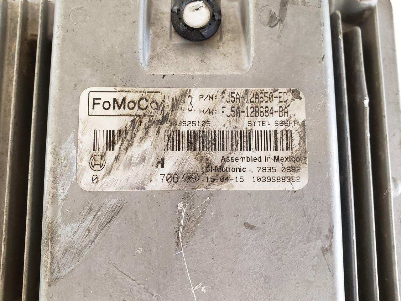 2015-2016 Escape FJ5A-12A650-ED Computer Brain Engine Control ECU ECM EBX Module 2015-2016 Escape FJ5A-12A650-ED Computer Brain Engine Control ECU ECM EBX Module