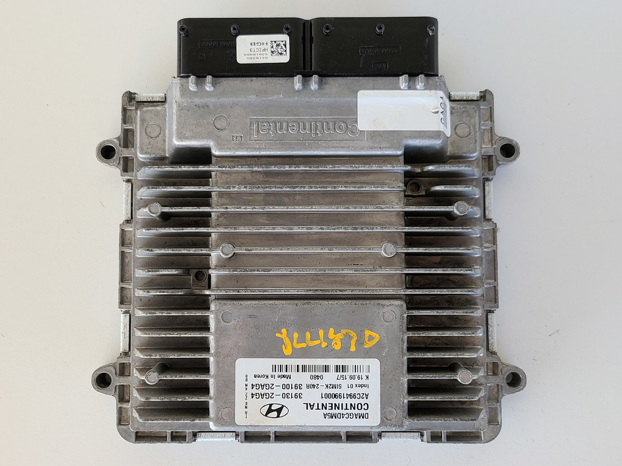 2013-2016 Santa Fe 39100-2GAG4 Computer Brain Engine Control ECU ECM EBX Module