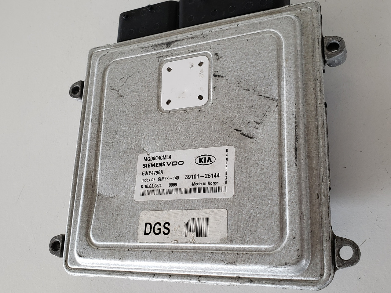 2006-2008 Optima 39101-25144 Computer Brain Engine Control ECU ECM EBX Module 2006-2008 Optima 39101-25144 Computer Brain Engine Control ECU ECM EBX Module