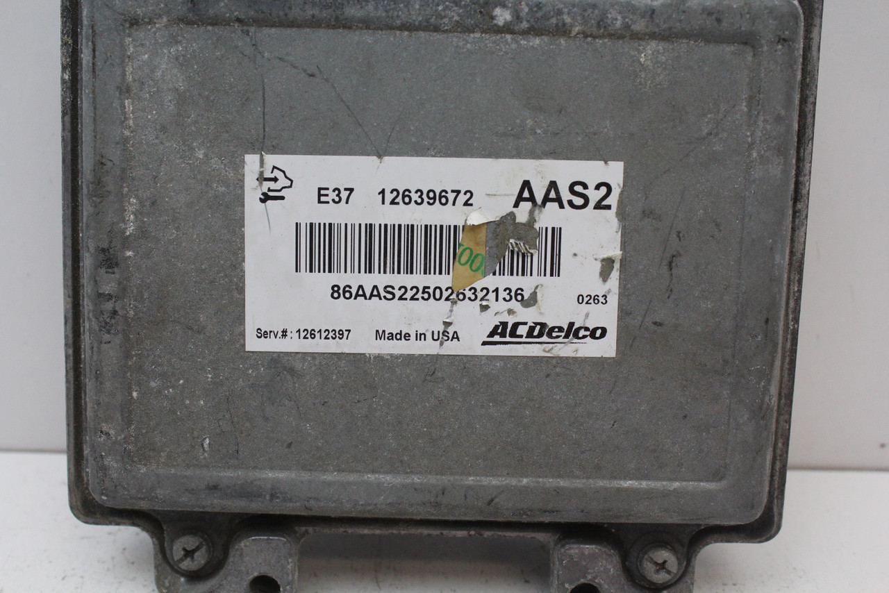 08-10 Saturn Vue 2.4L 12612397 Computer Brain Engine Control ECU ECM EBX Module