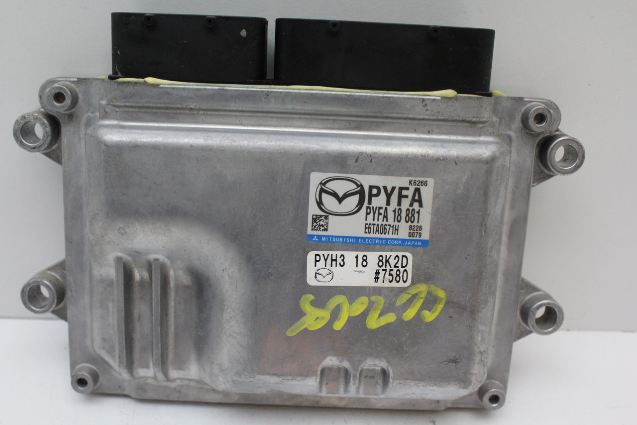 2018 18 Mazda 6 PYFA 18 881 Computer Brain Engine Control ECU ECM EBX Module