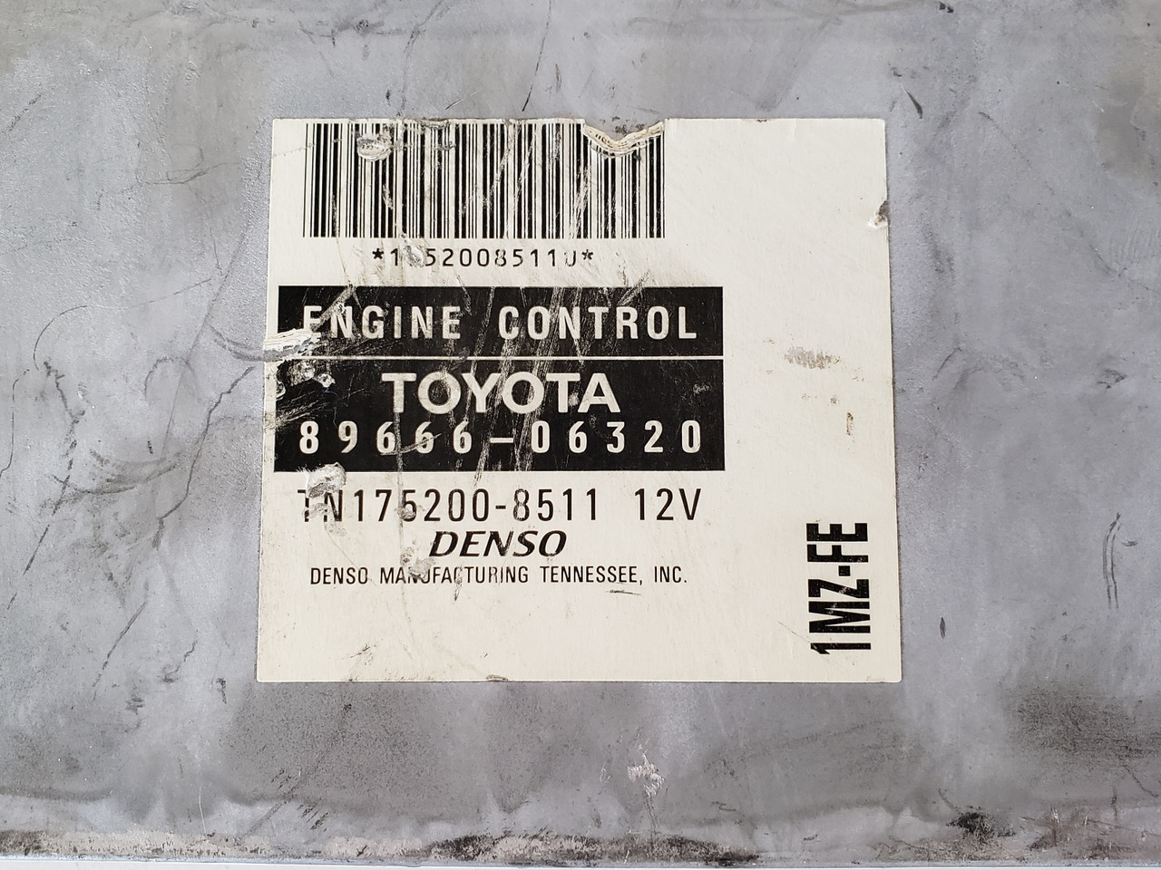 2002-2003 Solara 89666-06320 Computer Brain Engine Control ECU ECM