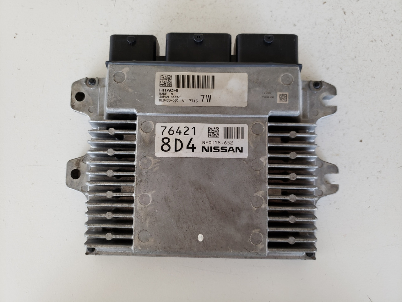 2017 Rogue Sport BED43D-000 A1 Computer Brain Engine Control ECU ECM EBX Module