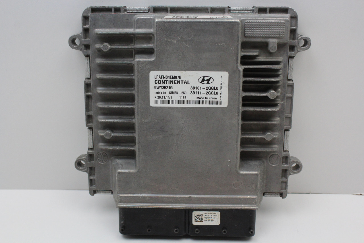 15 16 17 Hyundai Sonata 39111-2GGL0 Computer Brain Engine Control ECU ECM Module 15 16 17 Hyundai Sonata 39111-2GGL0 Computer Brain Engine Control ECU ECM Module